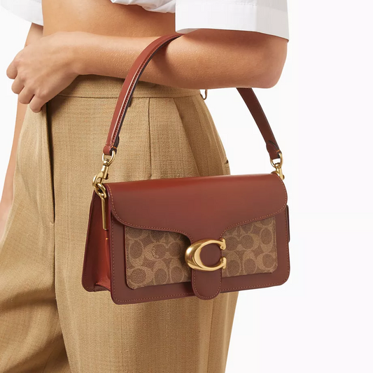 C-O-A-C-H SHOULDER BAG 73995 BROWN FOR WOMEN