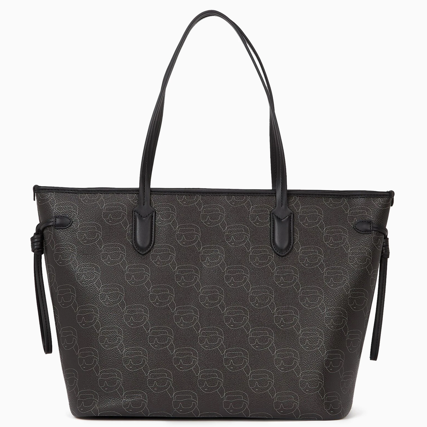 K.A-R.L L.A.G.E-R.F.E.L.D TOTE BAG BLACK FOR WOMEN