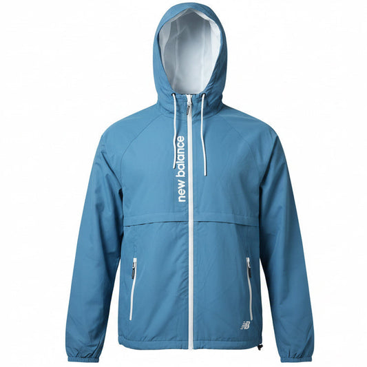 New Balance Tech Jacket Quilted Comfort Full Zip with Pockets Light Blue