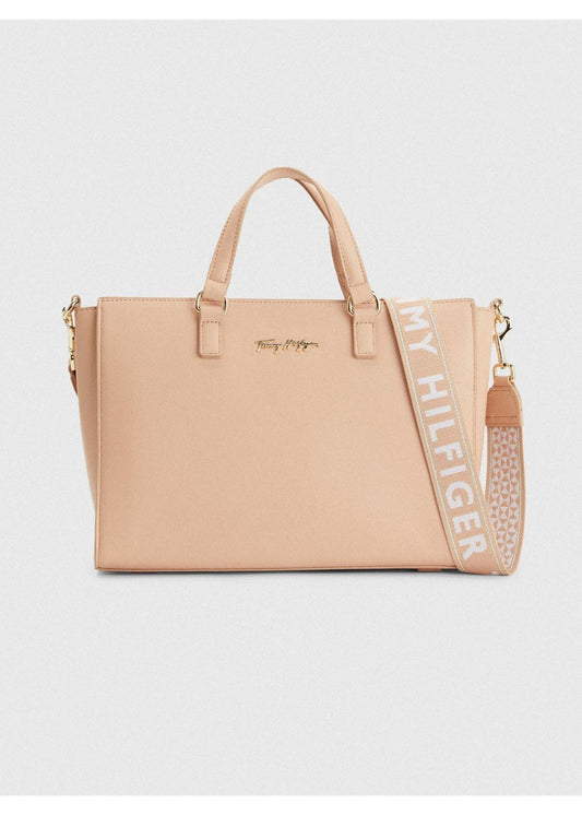 T.O.M.M.Y H.I.L.F.I.G.E.R. Joy Signature Satchel