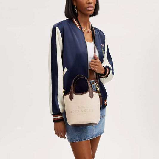 COACH CROSSBODY BAG CR169 BEIGE&BROWN FOR WOMEN in Egypt