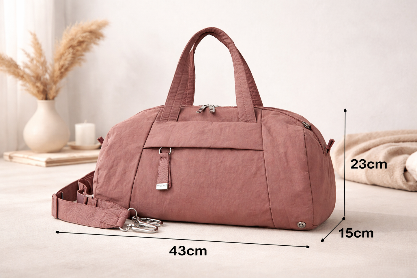 L-U-L-L-L-E-M-O-N CROSSBODY BAG PINK FOR WOMEN