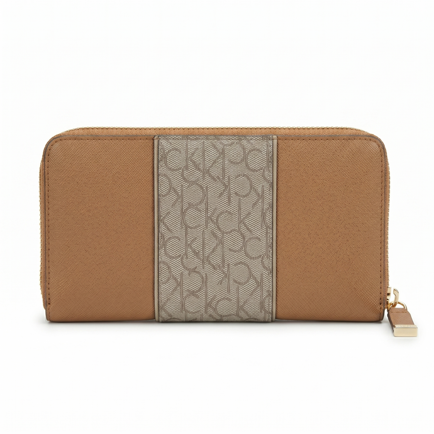 C-A-L-V-I-N K-L-E-I-N WALLET BROWN FOR WOMEN