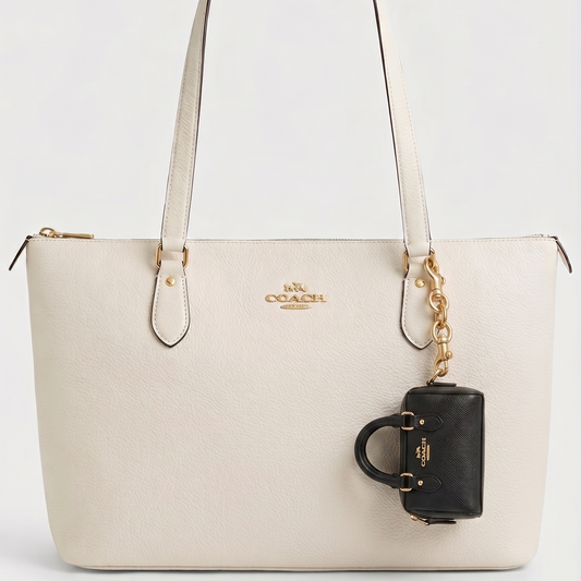 C-O-A-C-H WALLET & KEY CHAIN CU278 BLACK FOR WOMEN