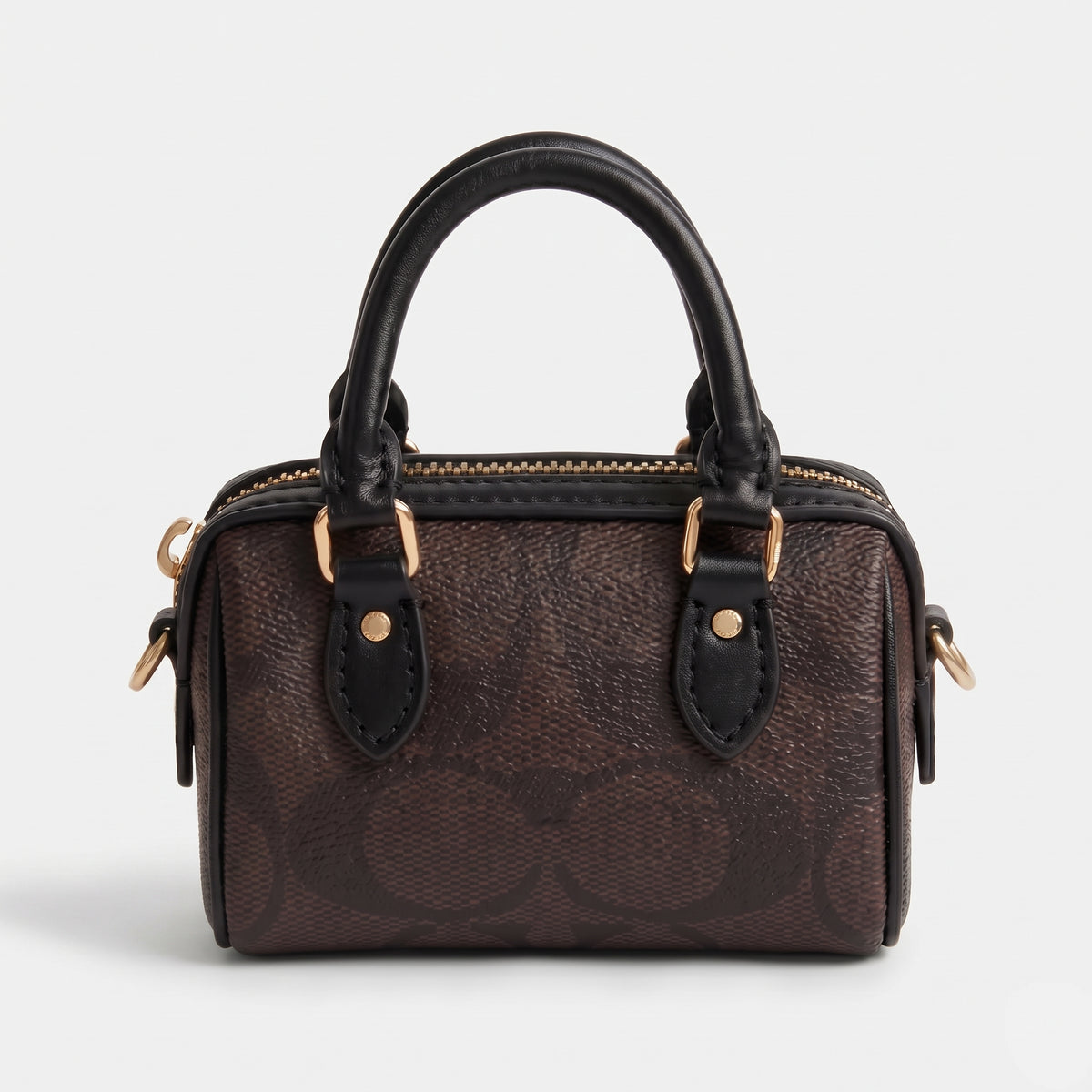 C-O-A-C-H WALLET & KEY CHAIN CU278 BLACK&BROWN FOR WOMEN