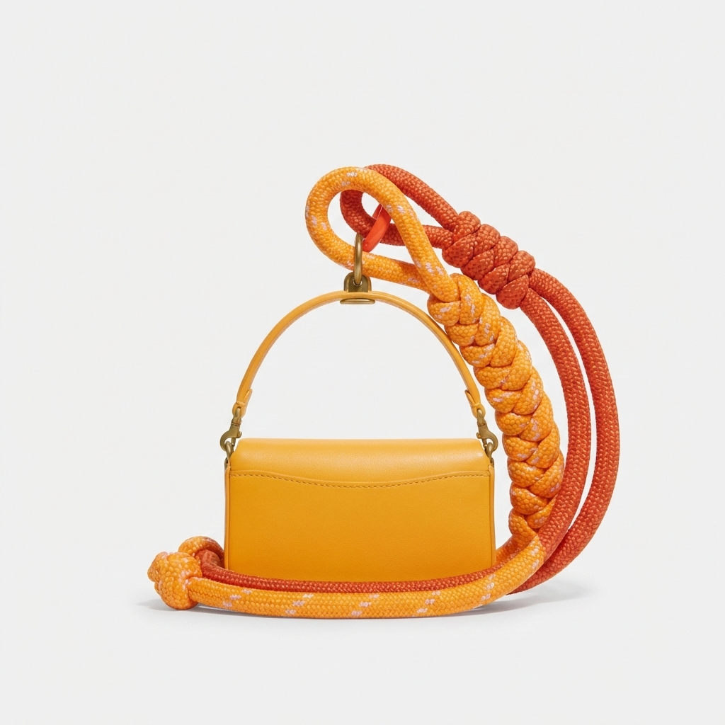C-O-A-C-H KEY CHAIN Yellow FOR WOMEN
