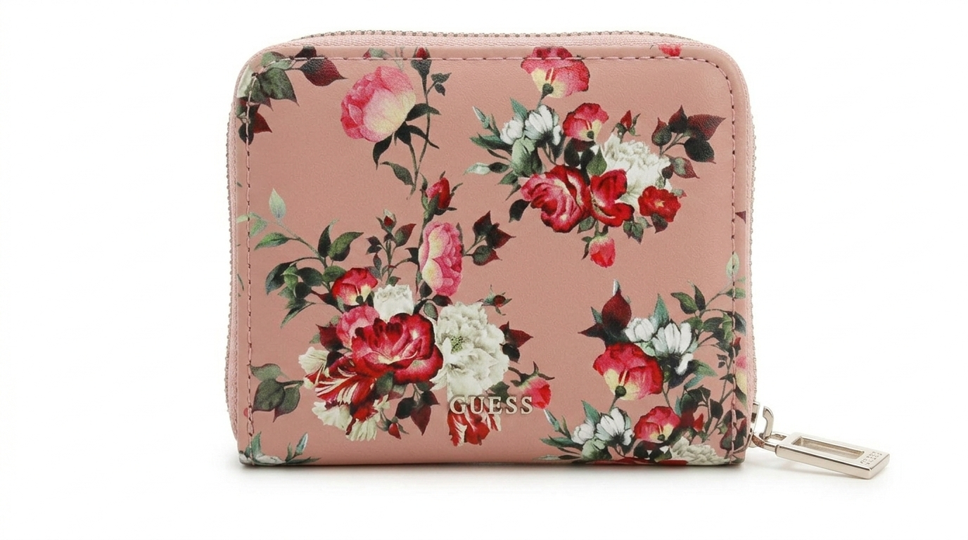G-U-E-S-S WALLET PINK FOR WOMEN
