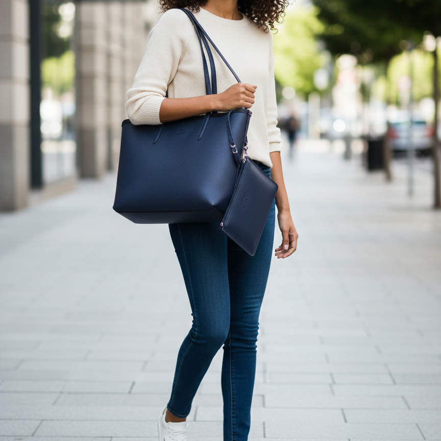 L-A-C-O-S-T-E SHOULDER / REVERSIBLE