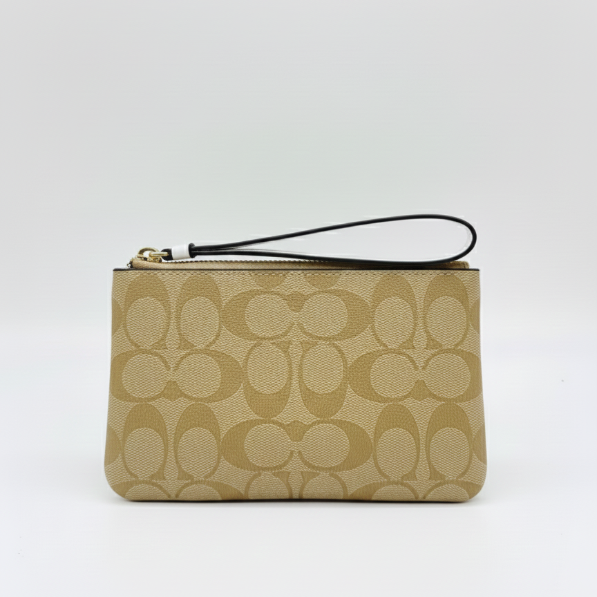C-O-A-C-H WALLET F58035 BEIGE FOR WOMEN