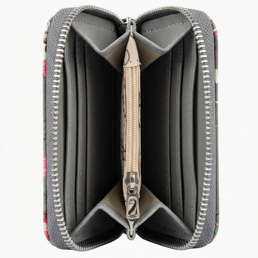 G-U-E-S-S WALLET GRAY FOR WOMEN