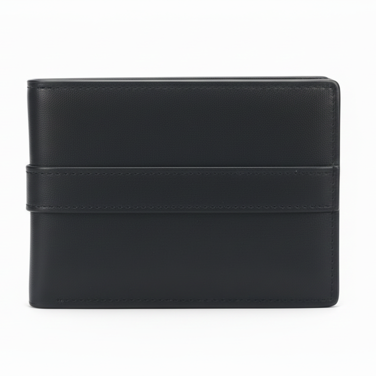 T.O.M-M.Y H.I.L.F-I.G.E.R WALLET BLACK FOR MEN