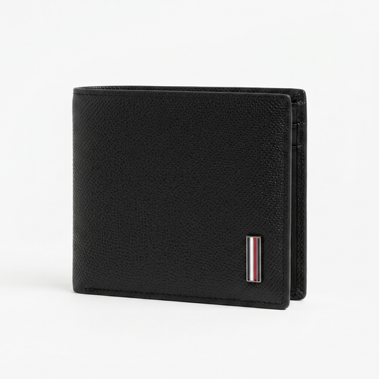 T-O-M-M-Y H-I-L-F-I-G-E-R WALLET&KEY CHAIN BLACK FOR MEN
