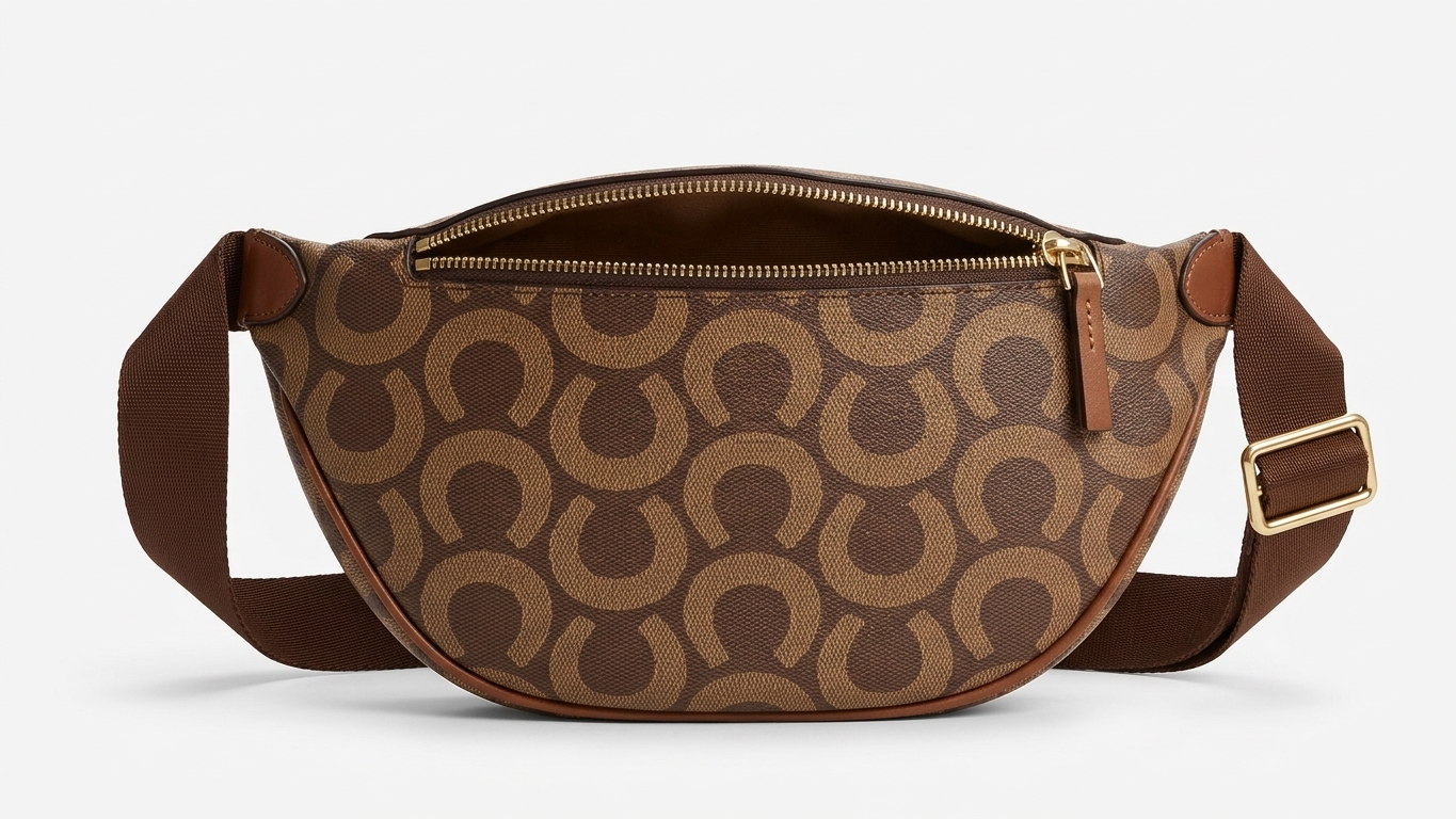 P-O-L-O U-S WASTBAG US 22534 BROWN MONOGRAM FOR WOMEN