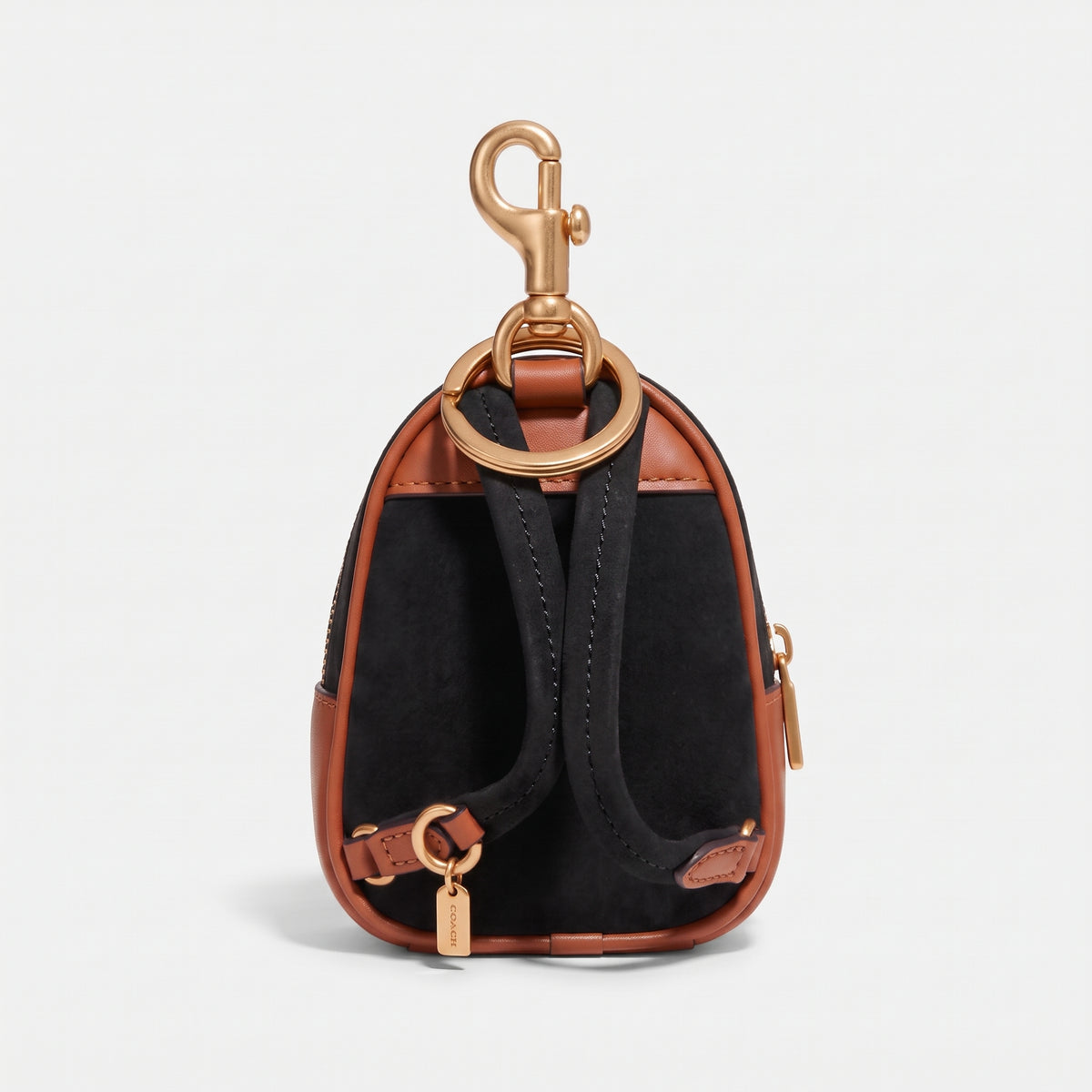 C-O-A-C-H WALLET & KEY CHAIN C7803 BROWN FOR WOMEN