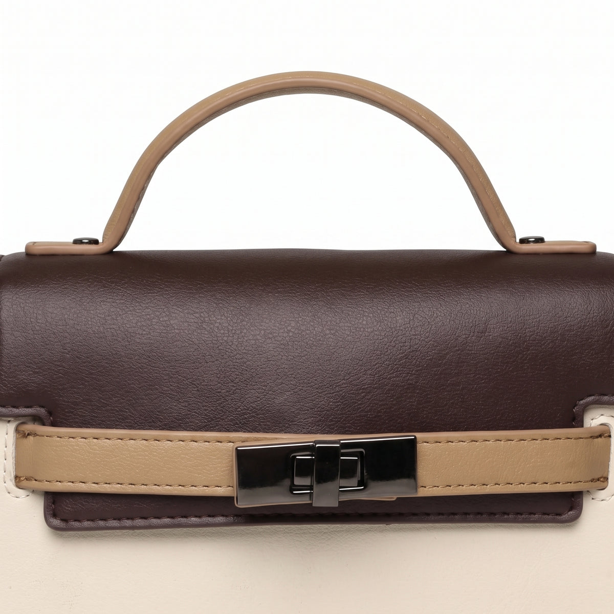 S-T-E-V-E M-A-D-D-E-N CROSSBODY BAG BEIGE&BROWN FOR WOMEN