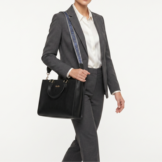 T.O-M.M-Y H.I.L.F-I.G-E.R. Joy Signature Satchel FOR WOMEN