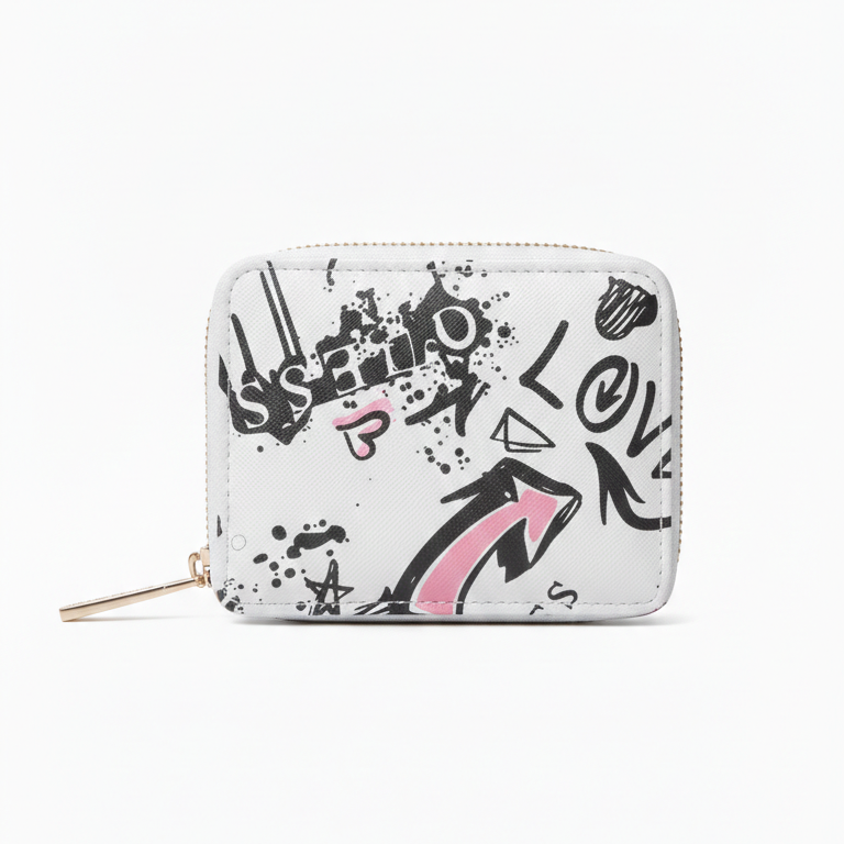 G-U-E-S-S WALLET WHITE FOR WOMEN