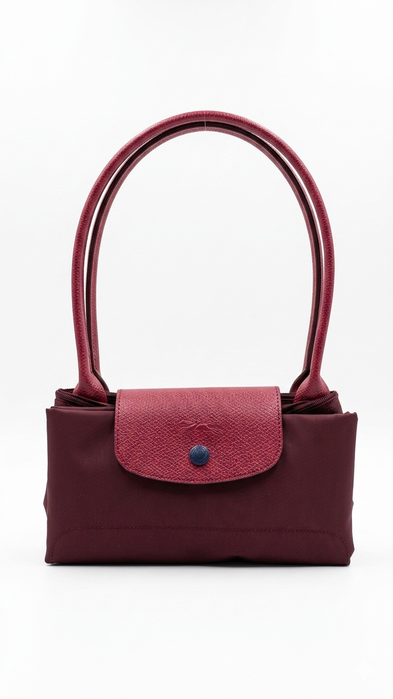 L.O-N.G-C.H.A-M.P TOTE BAG WINE RED FOR WOMEN