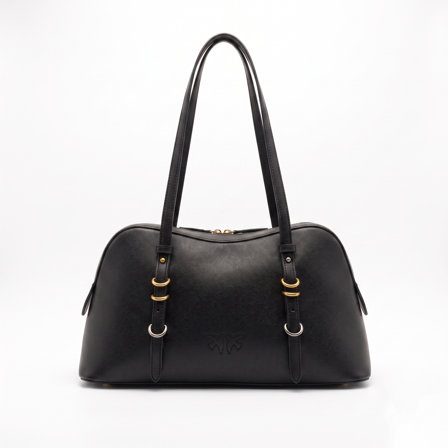 P-I-N-K-O SHOULDER BAG BLACK FOR WOMEN