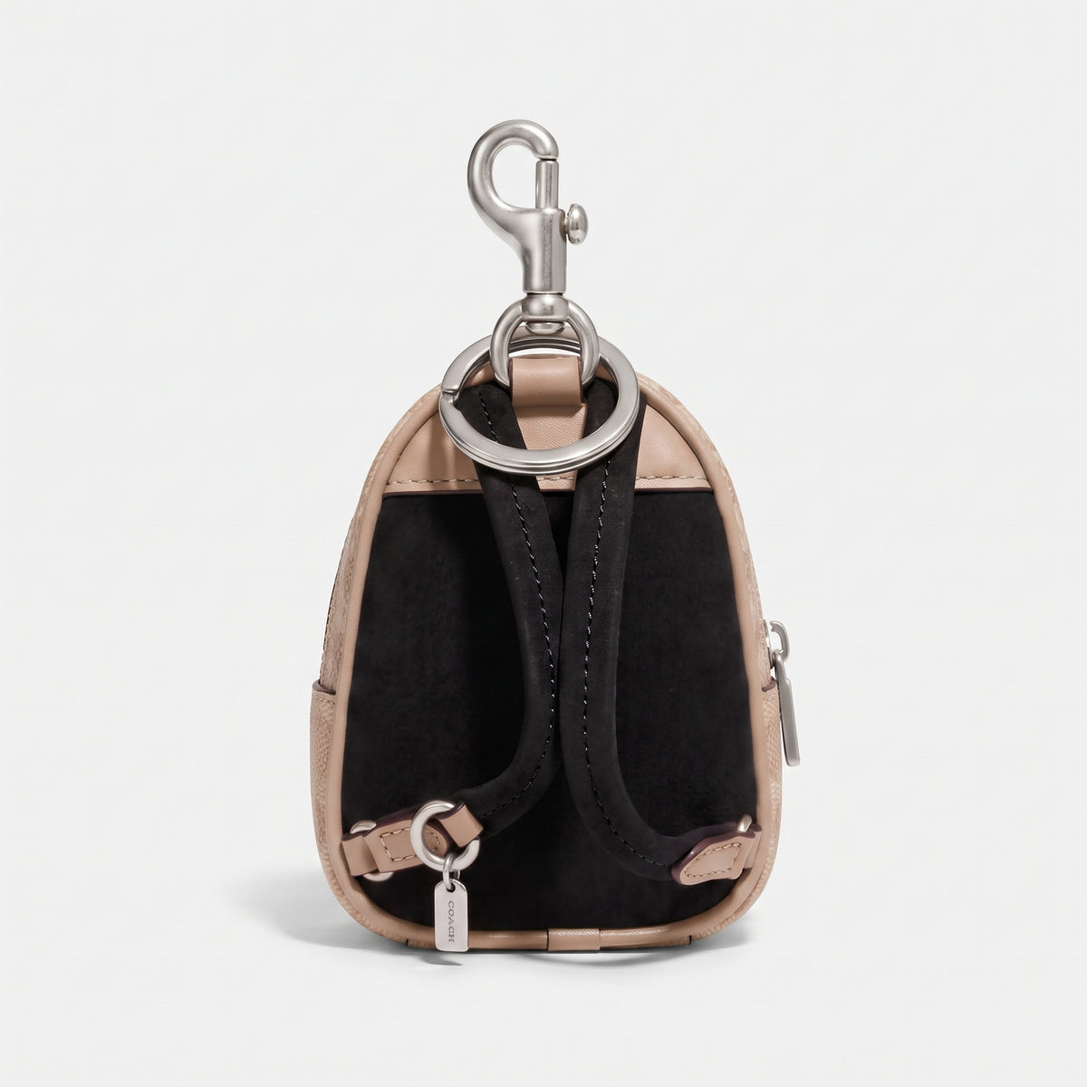 C-O-A-C-H WALLET & KEY CHAIN C7803 SAND TAUPE FOR WOMEN