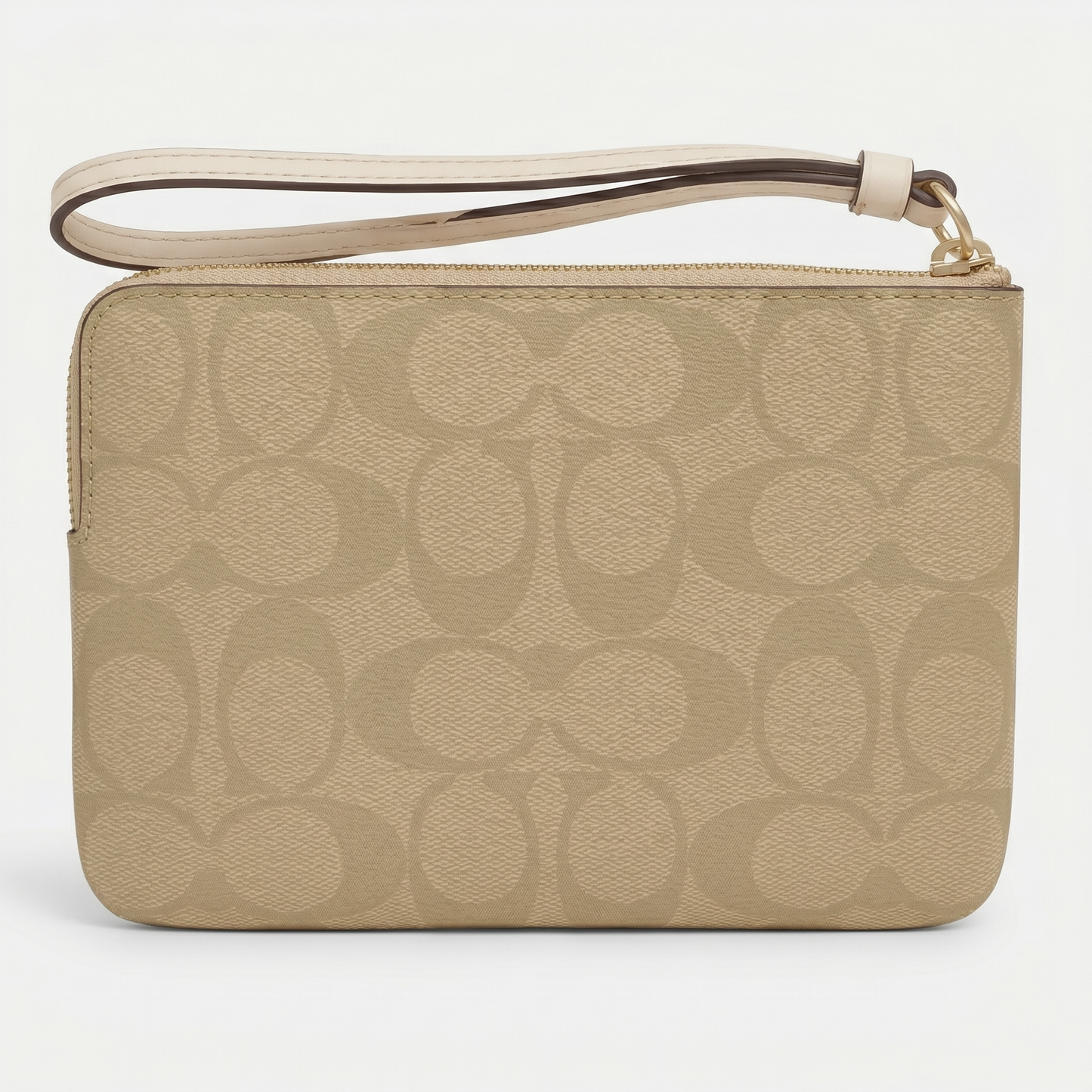 C-O-A-C-H WALLET F58035 BEIGE FOR WOMEN