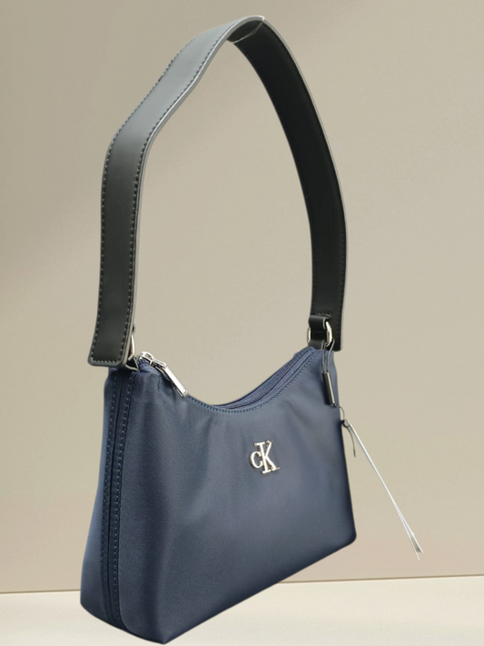 C-A-L-V-I-N K-L-E-I-N Sleek Nylon Shoulder Bag