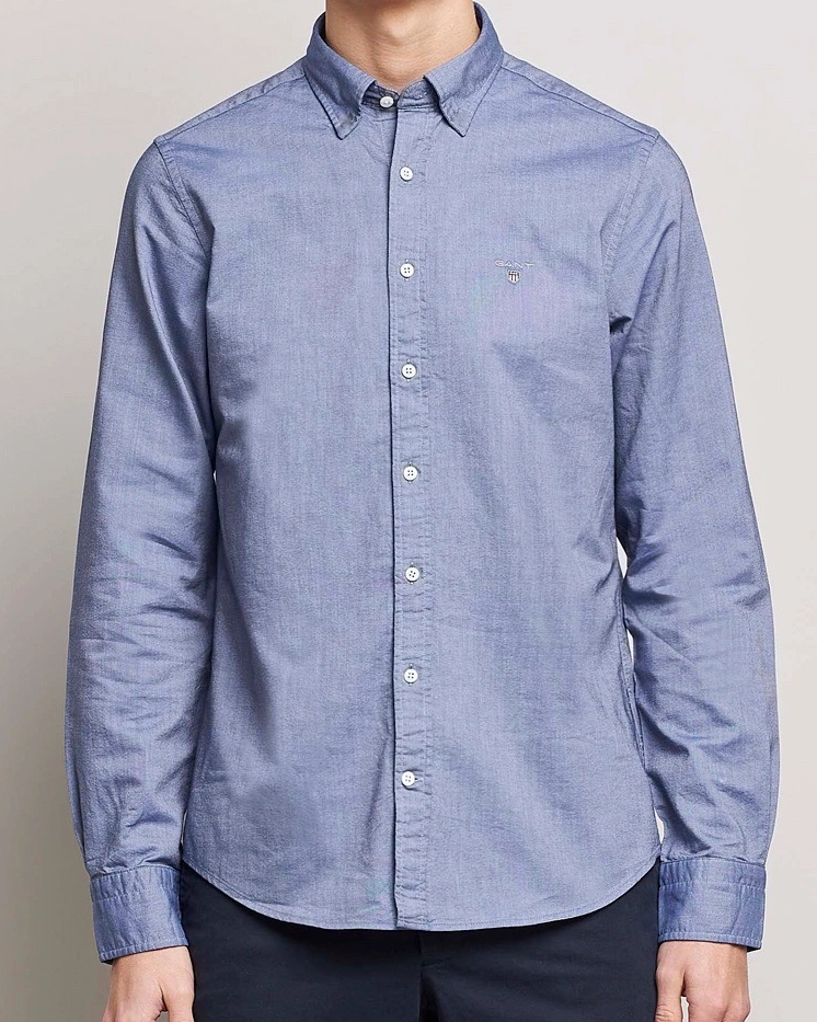 G.a.N-T. Oxford Shirt Regular Fit Long Sleeves