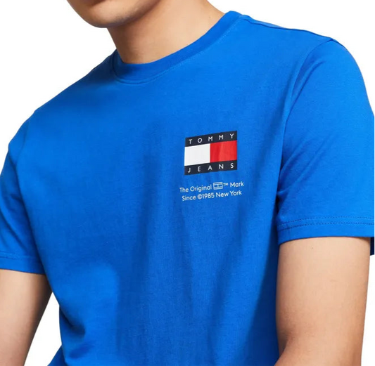 T.O.M-M.Y. LOGO CREW NECK T-SHIRT TJ Blue