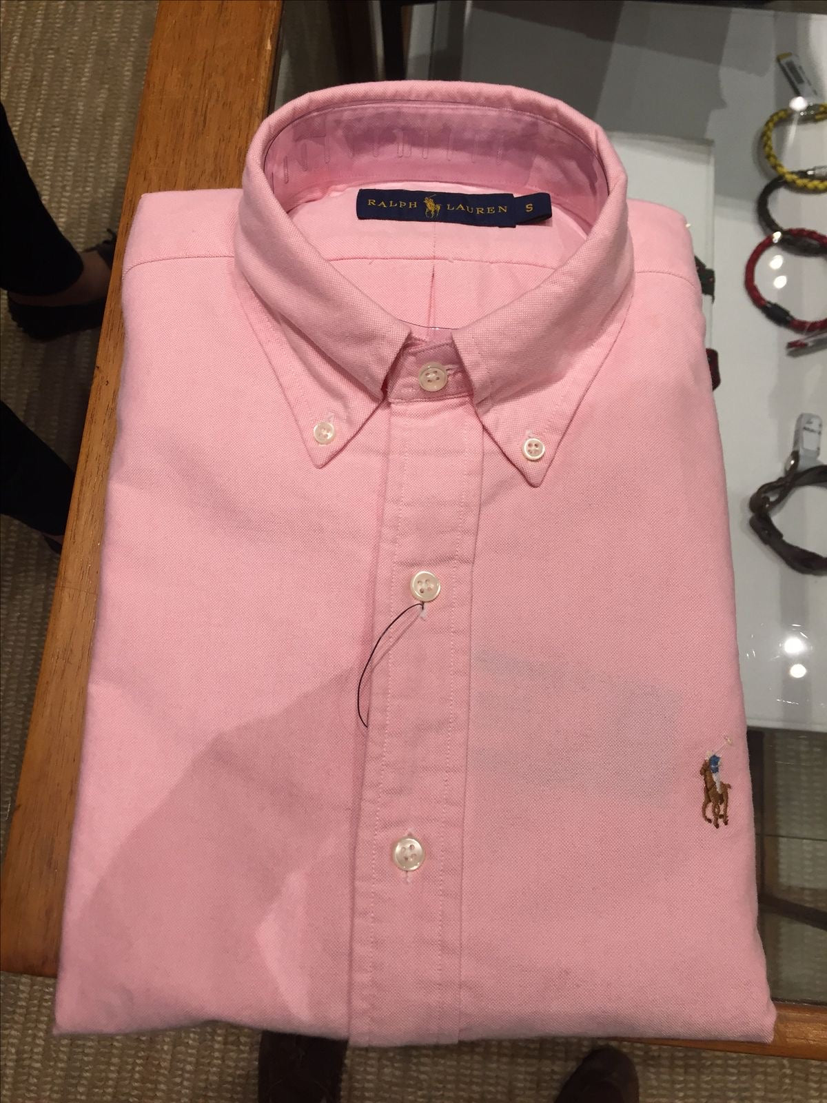 P.o.l.o. R.a.l.p.h. l.a.u.r.e.n. Custom Fit Oxford Shirt Pink