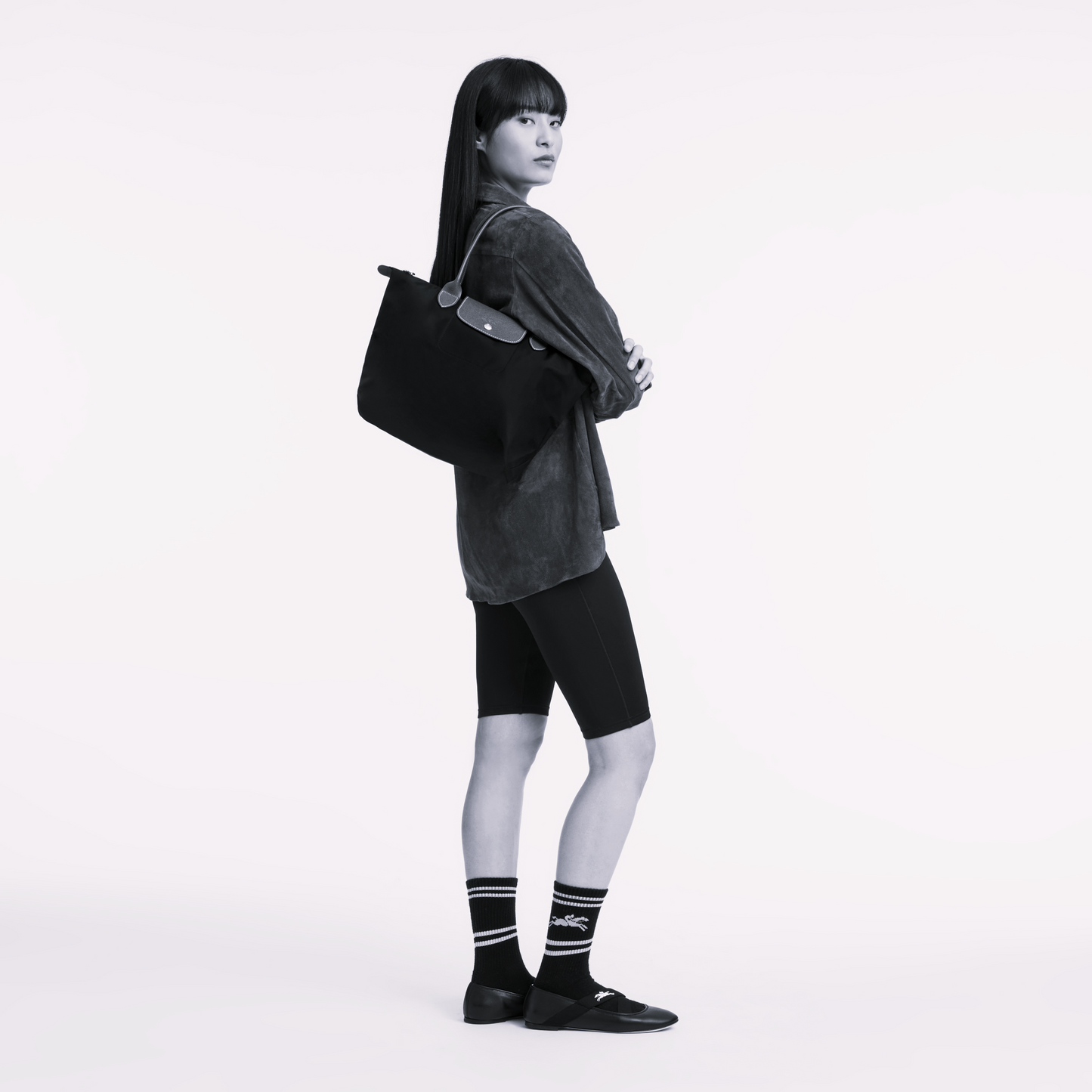L.O.N.G-C.H.A.M.P. Folding Tote Bag