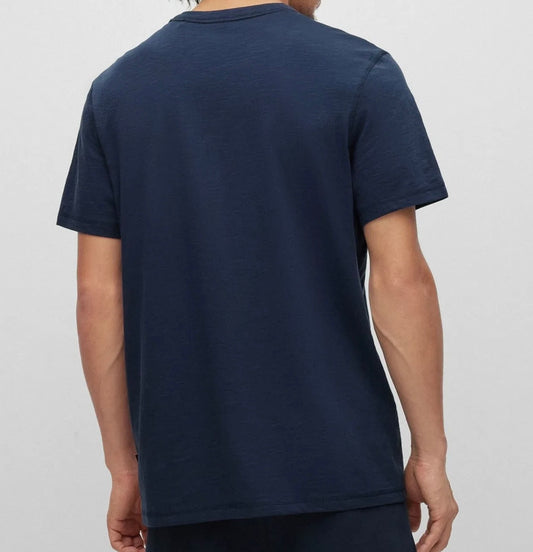 B.o.S_S. T-Shirt Cotton-jersey T-shirt with logo patch Regular fit