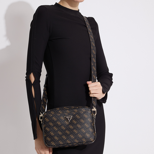 G-U-E-S-S CROSSBODY BAG BROWN FOR WOMEN