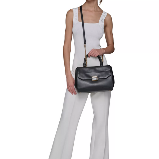 K.A-R.L L.A.G.E-R.F.E.L.D CROSSBODY BAG BLACK FOR WOMEN