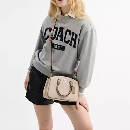 C-O-A-C-H CROSSBODY BAG CAL53 BEIGE FOR WOMEN