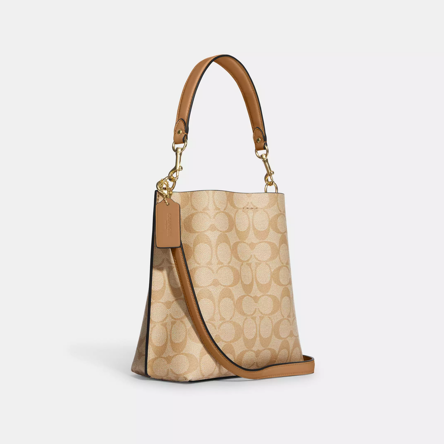 C-O-A-C-H CROSSBODY BAG KHAKI&CHALK MONOGRAM FOR WOMEN