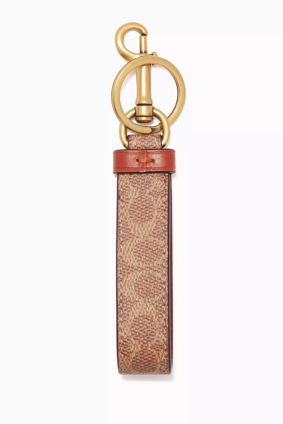 C-O-A-C-H Loop Key Fob In Signature Canvas