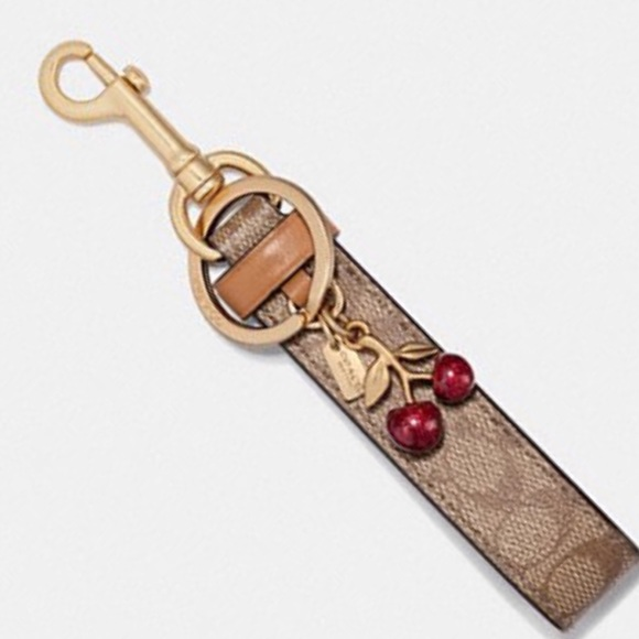C-O-A-C-H Loop Key Fob In Signature Canvas