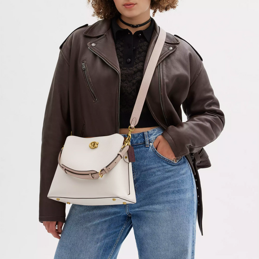 C-O-A-C-H CROSSBODY BAG C2590 WHITE FOR WOMEN