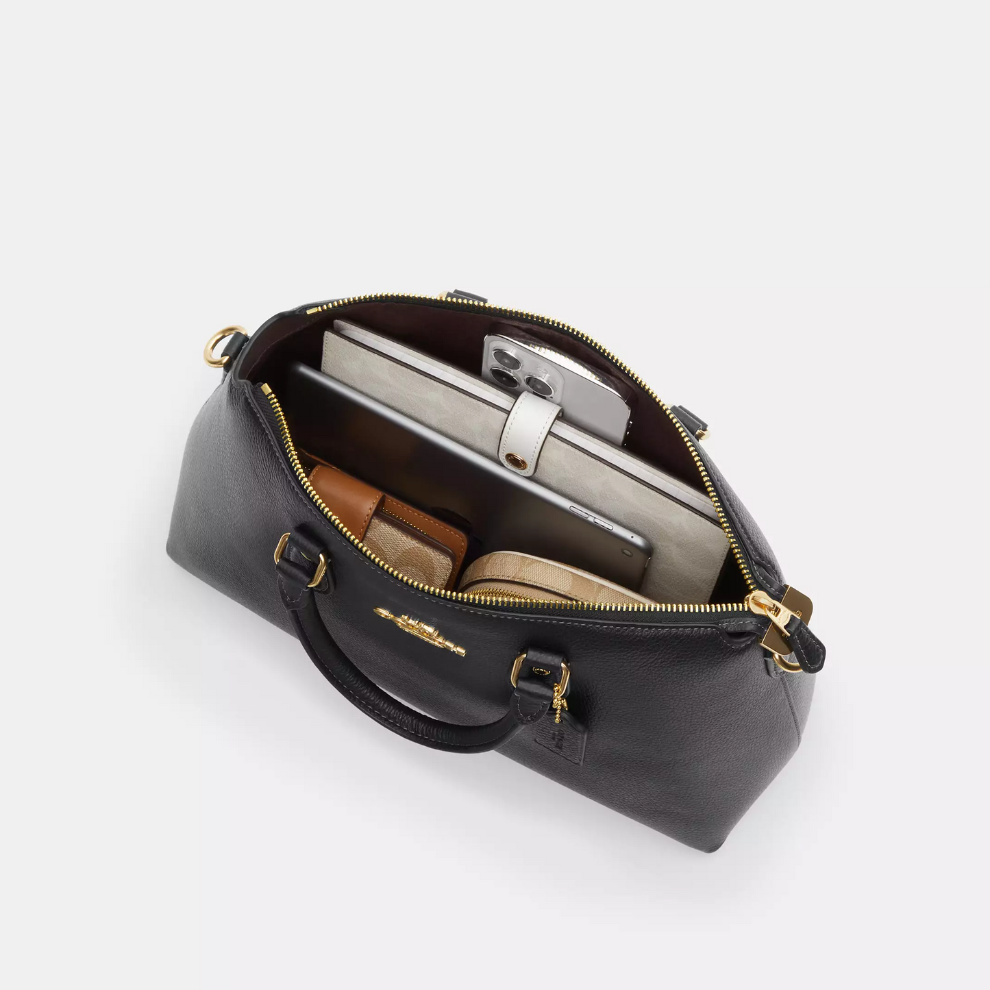 C-O-A-C-H CROSSBODY BAG CW422 BROWN MONOGRAM FOR WOMEN