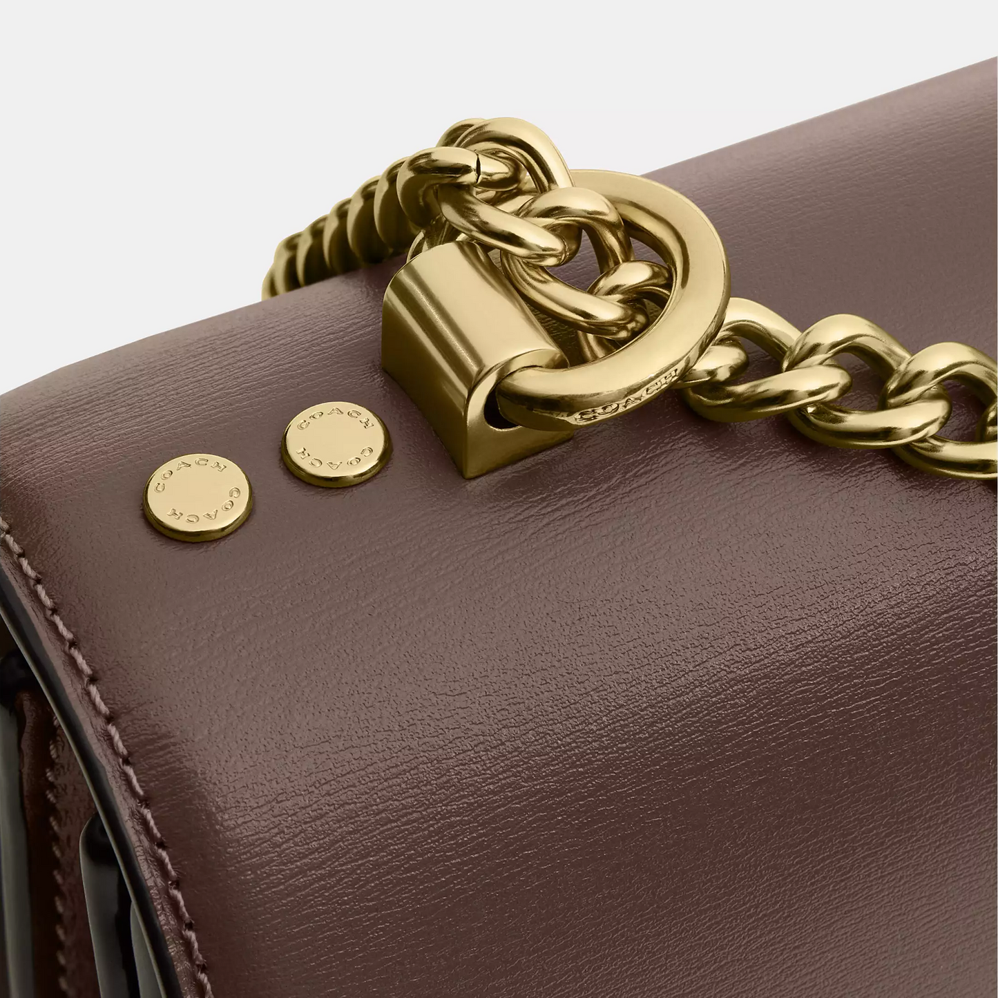 C-O-A-C-H CROSSBODY BAG CB198 BROWN (Dark Stone) FOR WOMEN
