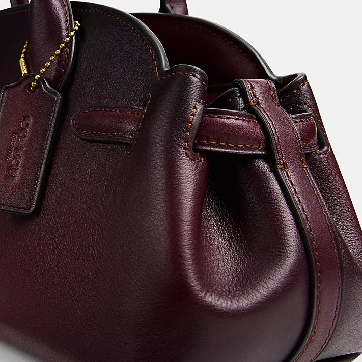 C-O-A-C-H SHOULDER BAG CCC30 Burgundy(Maple) FOR WOMEN