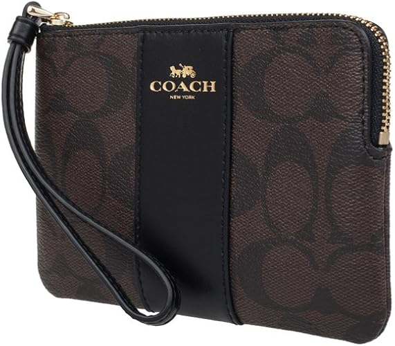 C-O-A-C-H WALLET F58035 BROWN FOR WOMEN