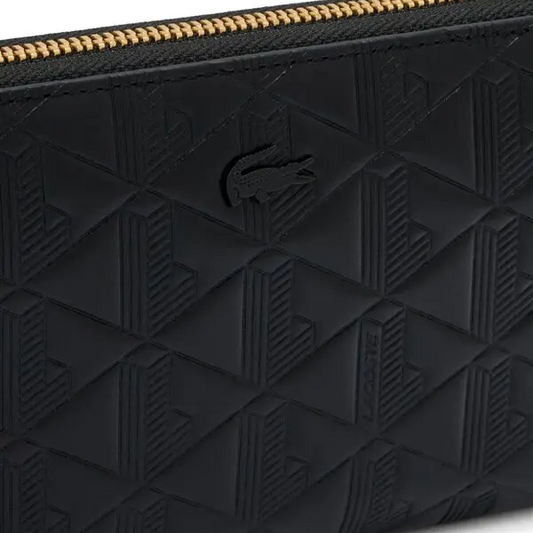 L-A-C-O-S-T-E WALLET BLACK FOR WOMEN
