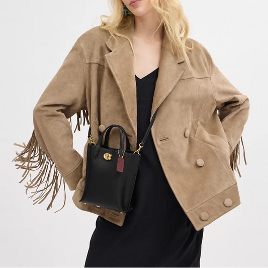 C-O-A-C-H CROSSBODY BAG CR675 BLACK FOR WOMEN