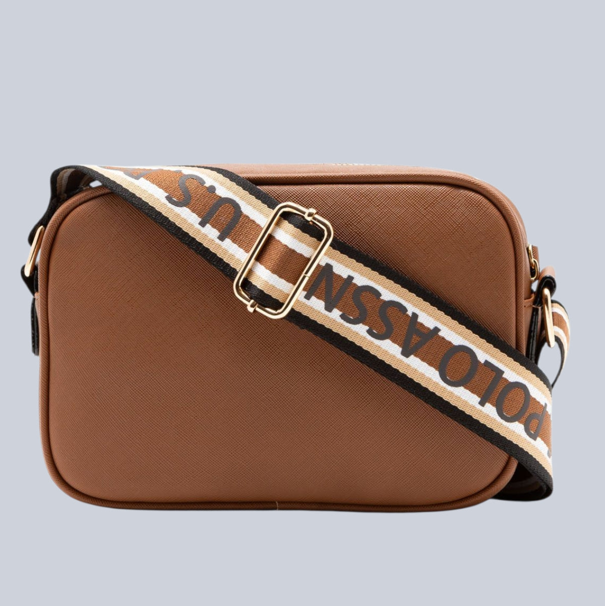 U-S P-O-L-O CROSSBODY BAG 27A228AA BROWN(Cognac) FOR WOMEN