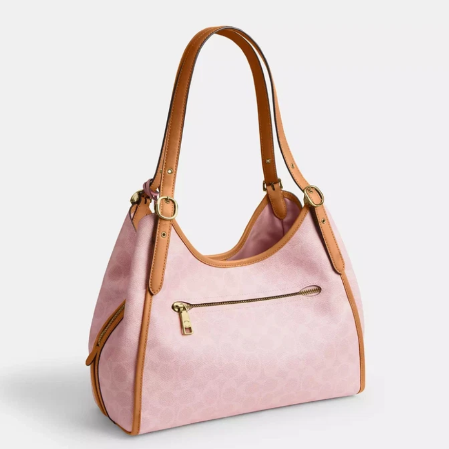 C-O-A-C-H SHOULDER BAG CEL13 PINK MONOGRAM FOR WOMEN