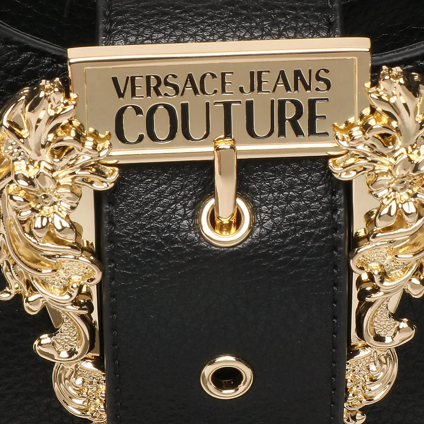 V-E-R-S-A-C-E J-E-A-N-S C-O-U-T-U-R-E CROSSBODY BAG 74VA4BF5 BLACK FOR WOMEN