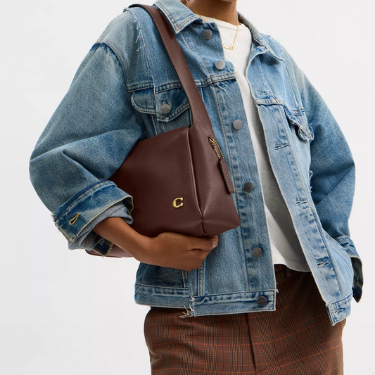 C-O-A-C-H SHOULDER BAG CCC45 BROWN (Maple) FOR WOMEN