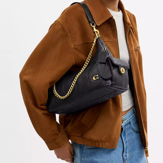 C-O-A-C-H CROSSBODY BAG CDZ71 BLACK FOR WOMEN