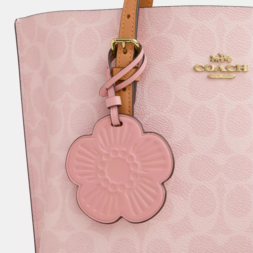 C-O-A-C-H CROSSBODY BAG CER24 PINK MONOGRAM&HAVAN FOR WOMEN